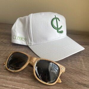 LIV GOLF CLEEKS GC Golf Hat White One Size Sunglasses Adjustable New Kaymer